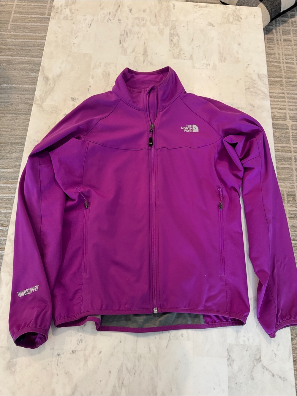 The North Face Women's Purple Softshell Utility Jacket